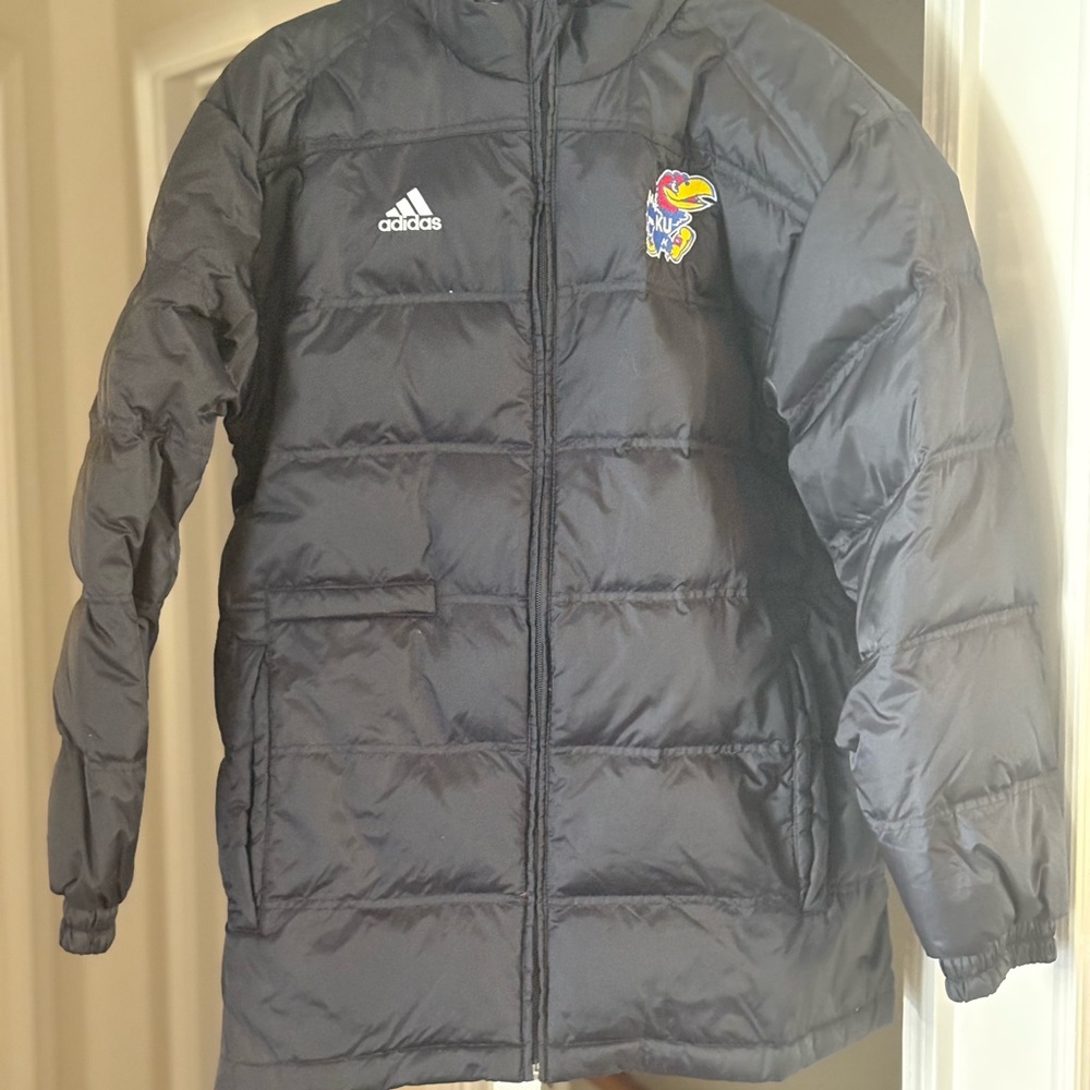 Adidas Women’s Puffer Jacket - Charcoal Black